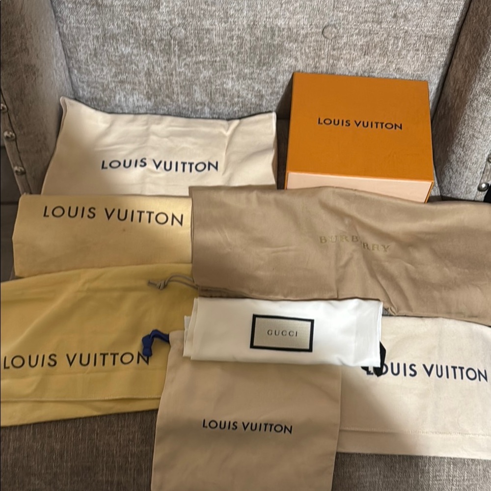 Louis Vuitton and Gucci Dust Bags Collection